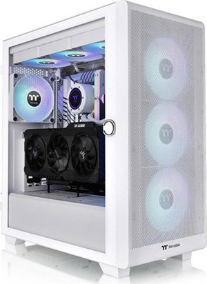 Thermaltake S250 CA-3Y6-75M6WE-00 4- PC E-ATX White Tempered Glass 750W PSU 80+ Bronze