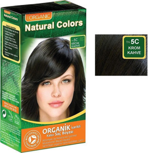 Natural Colors Organik Saç Boyası 5C - Krom Kahve - Image 1