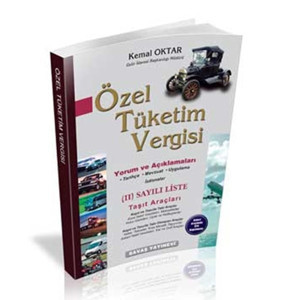 Özel Tüketim Vergisi 2 - Sayılı Liste Taşıt Araçları - Savaş Yayınevi - Image 1
