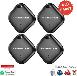 KNMASTER KNTAG 1 – 4’lü Paket Akıllı Takip Cihazı - Image 1