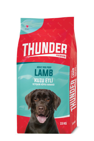 Thunder Kuzu Etli Pirinçli Yetişkin Köpek Maması 15 kg - Image 1
