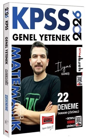 2026 KPSS Matematik 22 Deneme Çözümlü - İlyas Güneş Yargı Yayınları - Yargı Yayınları - Image 1