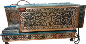 Osmanlı Orijinal Tiryaki Marka 4 Demlikli Bakır Meşale Tipi Çay Ocağı Kazanı - Açıklamayı Okuyun - Image 1