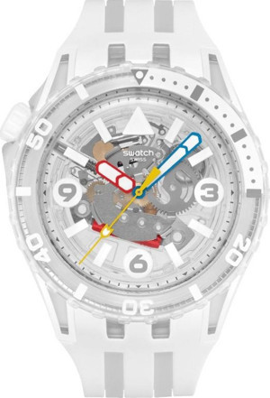 SSCU09K100 Swatch Scubaqua Aurelia Aurita Erkek Kol Saati SSCU09K100 - Image 1
