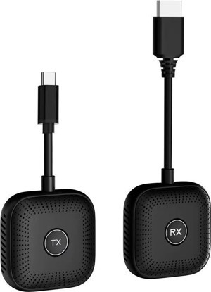 Ga33 Type-C HDMI Transmitter and Receiver Verici ve Alıcı Wireless Kablosuz Gönderici 1080p 60Hz - Image 1