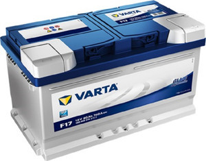 Varta F17 12V 80 Ah Amper Akü - Image 1