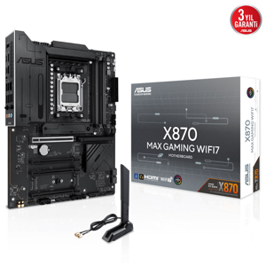 ASUS X870 MAX GAMING WIFI7, 4xDDR5, 3x M2,