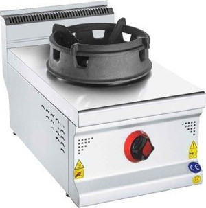 CSA Inox CSA Karacasan 700 Seri Set Üstü Tekli Doğalgazlı Wok Ocak - Image 1