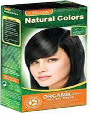 Organic Natural Colors Saç Boyası 4C Antrasit Kahve - Image 1