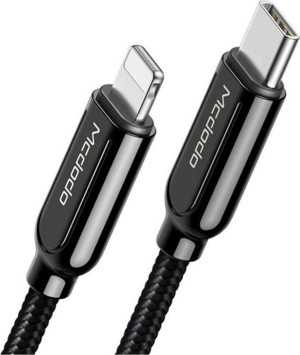 Mcdodo Ca-6870 Pd Type-c To Lightning Quıck Hızlı Data-şarj Kablosu 1.2m-siyah - Image 1