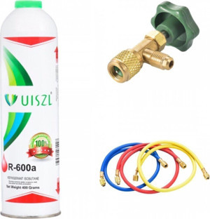Universal Soğutucu R600A Gaz Verme Seti Gaz - Vana - Hortum - Image 1