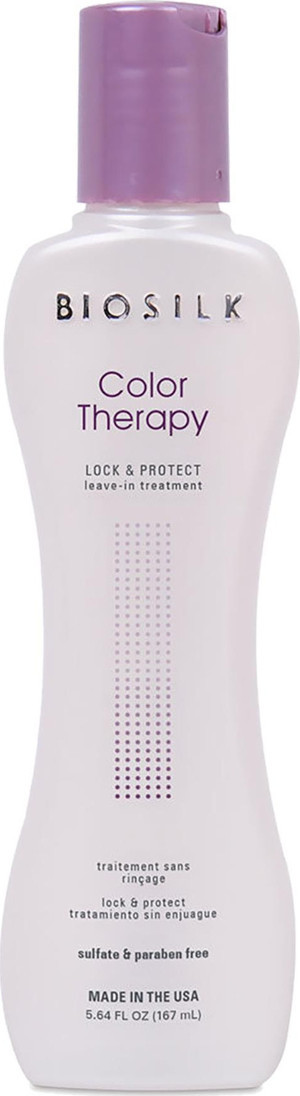 BioSilk Color Therapy Lock and Protect Durulanmayan Saç Kremi 167ML - Image 1
