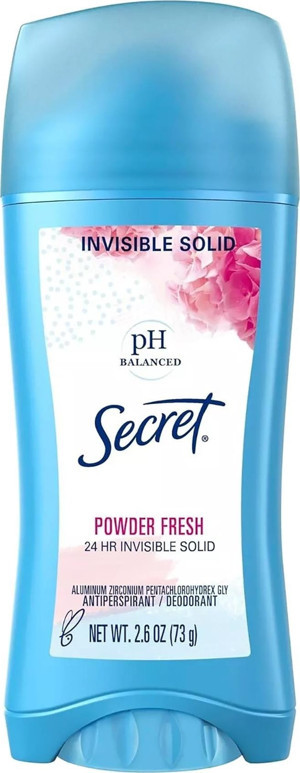 Secret Invisible Solid Powder Fresh Antiperspirant Stick Deodorant 73GR - Image 1