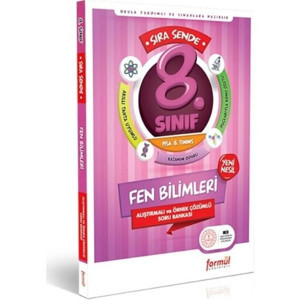 Formül Yayınları 8. Sınıf Fen Bilimleri Alıştırmalı ve Örnek Çözümlü Soru Bankası - Formül Yayınları - Image 1
