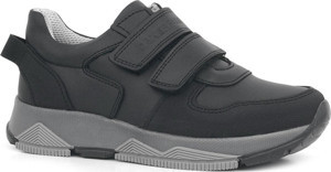 Rakerplus Hakiki Deri Siyah Çocuk Spor Okul Ayakkabı - Image 1