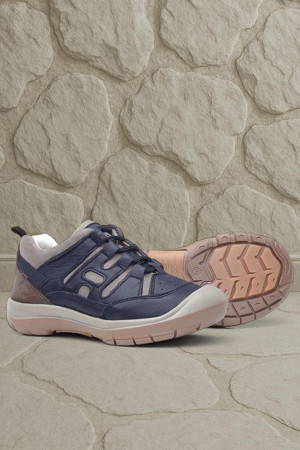 Rakerplus Hakiki Deri Siyah Kum Bağcıklı Çocuk Outdoor Ayakkabı - Image 1