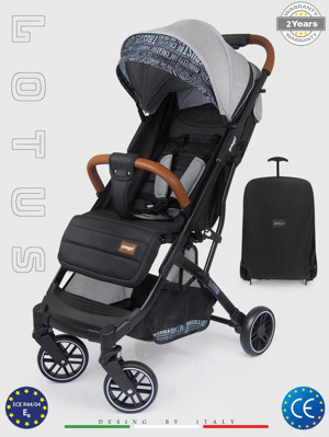 Prego Lotus 2033 Gri Kabin Tipi Bebek Arabası - Image 1