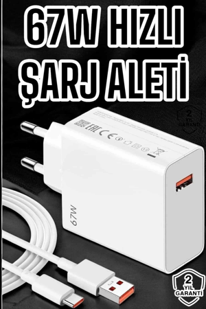 67W Şarj Aleti Turbo Hızlı Type-C Şarj - Image 1