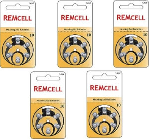 Remcell 10 Numara İşitme Cihaz Pili Kulaklık Pili 6'lı Blister-5 PAKET - Image 1