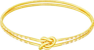 T51 Tuğrul Altın 15 gr 22 Ayar Düğüm Kesme Bilezik