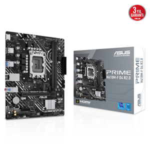 ASUS PRIME H610M-F D4 R2.0, 2xDDR4, M.2,