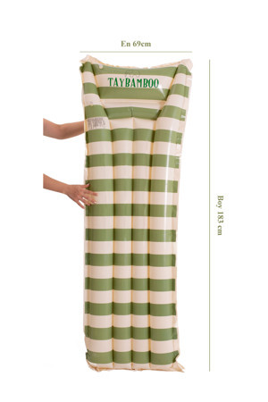 Taybamboo Fuuny Şişme Deniz Yatağı Havuz Yatağı Şişme Havuz Yatağı - Image 1