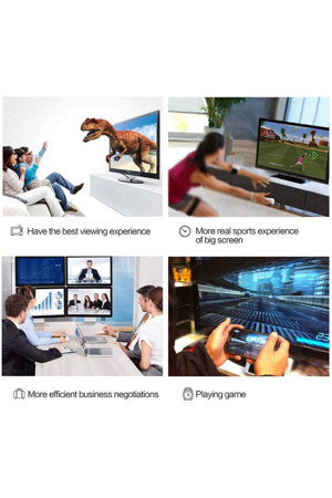 Qgeem Qg-Ua14 Type-C To Mini Display Port Kablo - Image 1