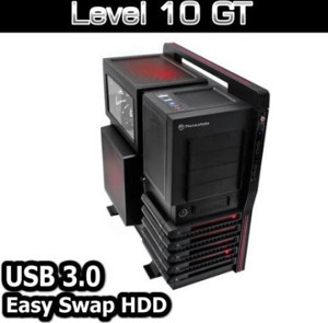 Thermaltake POWERSIZ LEVEL 10 GT HOT SWAP VN10001W2N Full Tower Black