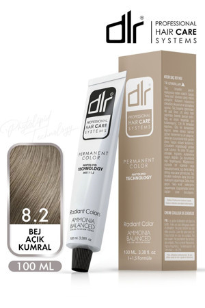 Dlr Color Saç Boyası 60Ml 8.2 Bej Açık Kumral - Profesyonel Kuaför Kalitesinde Renk Ve Parlaklık! - Image 1