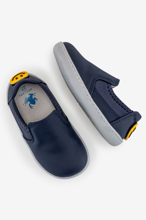 Hopfrög Smart Walker Slip-On #Tags Süper Mat Lacivert Barefoot Işıklı Çocuk Ayakkabı - Image 1
