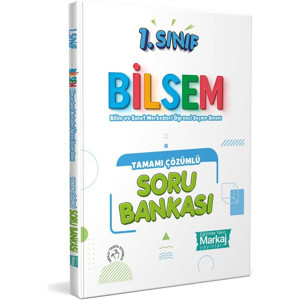 Markaj Yayınları 1. Sınıf Bilsem Tamamı Çözümlü Yeni Tarz Soru Bankası - Markaj Yayınları - Image 1