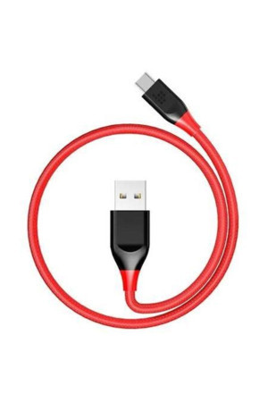 Xiaomi Örgülü Usb Type C Kablo Kırmızı (100Cm) - Image 1