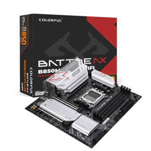 COLORFUL BATTLE-AX B850M-PLUS WIFI V14 DDR5 7600MHz mATX AM5 Gaming (Oyuncu) Anakart - Image 1
