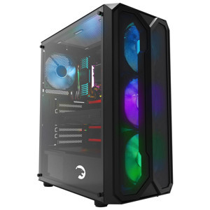 GamePower AURA 4*120MM FAN A- SERIT LED POWER SUPPLY RGB 750W PSU 80+ Bronze