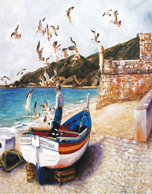 Keskin Color 1000 Parça Puzzle Yap boz Kayıkçı 68x48 Keskin Color Puzz - Image 1