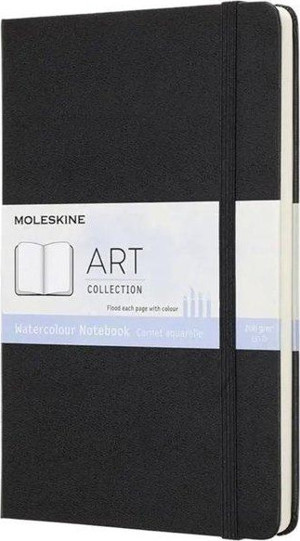 Moleskine Art Watercolor Portraıt Lg Blk - Image 1