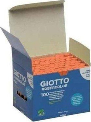 Robercolor 539 Renkli Tebeşir 100'lü - Turuncu - Image 1