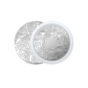 Papscover Apple Airtag Kaplama Beyaz İzohips - Image 1