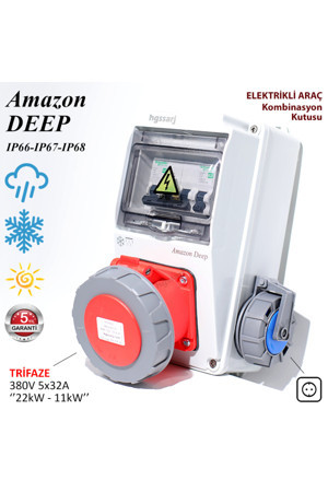 Hgsşarj Amazon Deep Elektrikli Araç Kombinasyon Kutusu Schneider Marka Sigorta Grubu - Image 1