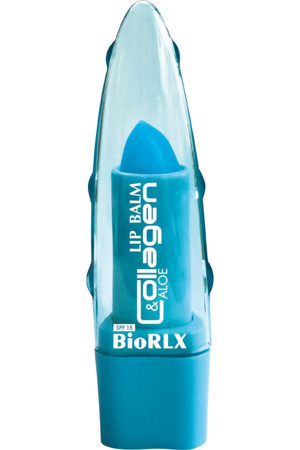 Biorlx Dudak Balmı Aloe Vera Kolajen Dolgun Görünümlü Korumalı Renksiz Dudak Bakım 3,5 G - Image 1