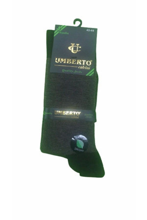 Umberto 6 Çift Kahverengi Renk Bambu Çorap - Image 1