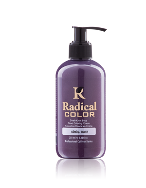 RADICAL COLOR SAÇ BOYASI 250ml SILVER/GÜMÜŞ - Image 1