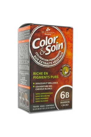 Color Soin Saç Boyası Kakao Rengi Organik - Color & Soin 6B Kzm9990000001058 - Image 1