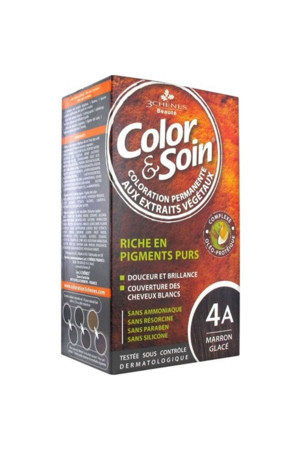 Color Soin Saç Boyası Kestane Şekeri - Color & Soin 4A Marron Glace - Image 1