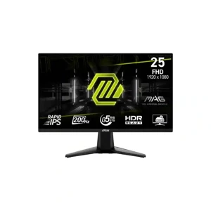 MSI MAG 255F E20 24.5 1920x1080 FHD 200Hz 0.5ms HDMI DP FreeSync Premium IPS Gaming Monitör - Image 1
