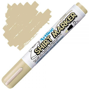 Supertrend Shirt Marker Kumaş Tekstil Tişört Boyama Kalemi BEJ - Image 1