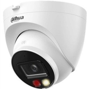 Dahua IPC-HDW1249T-S-IL 2MP 2.8MM Smart Dual Light Aydınlatmalı Sesli Renkli Color Dome IP Kamera - Image 1
