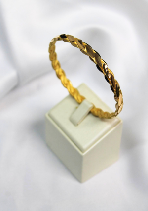 Rise Gold RİSELİMİTED 25 GRAM 22 AYAR BURMA BİLEZİK İŞÇİLİKSİZ