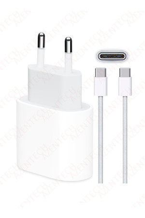 Apple Type-C 35W (Watt) Hızlı Şarj Cihazı Adaptörü Ve Type-C Kablolu Kutulu Set - Image 1