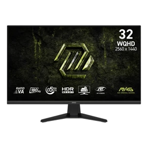 MSI MAG 325QF E18V 31.5 2560x1440 WQHD 180Hz 0.5ms HDMI DP Adaptive Sync Gaming Monitör - Image 1